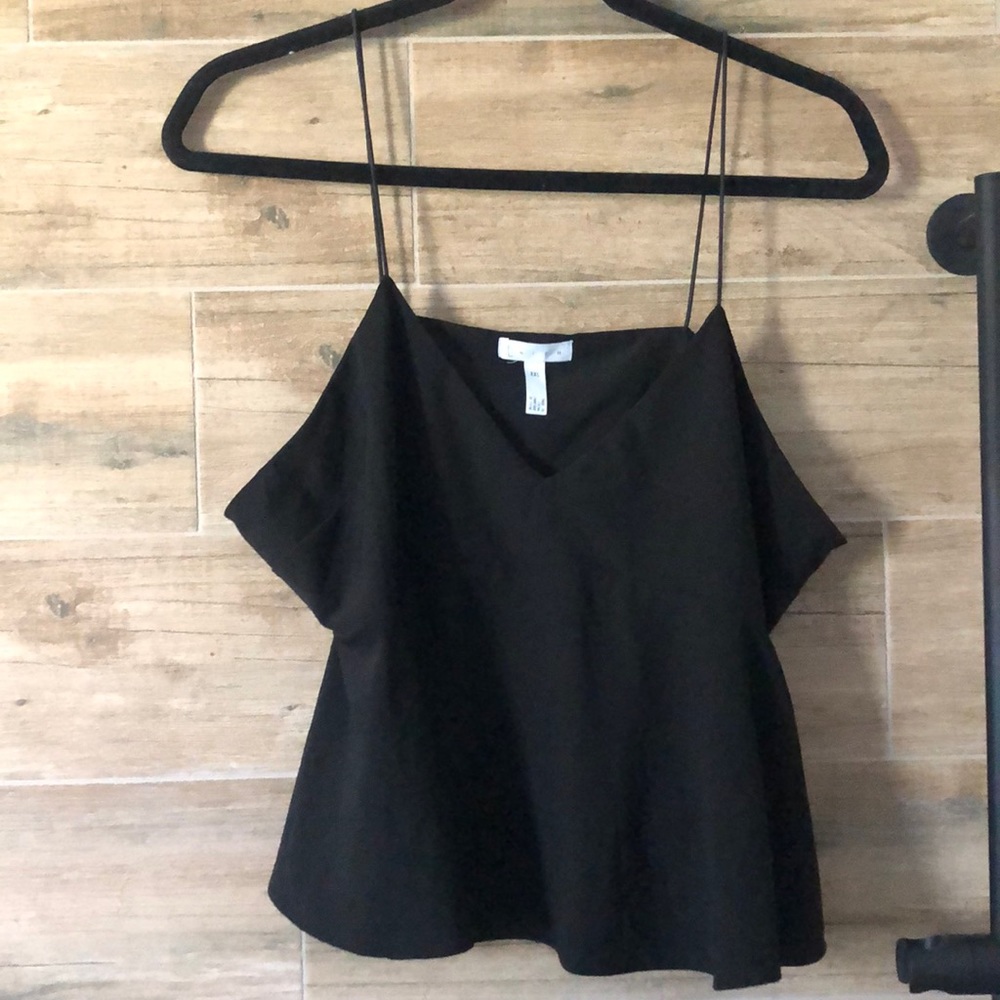 Leith -Spaghetti strap peplum top